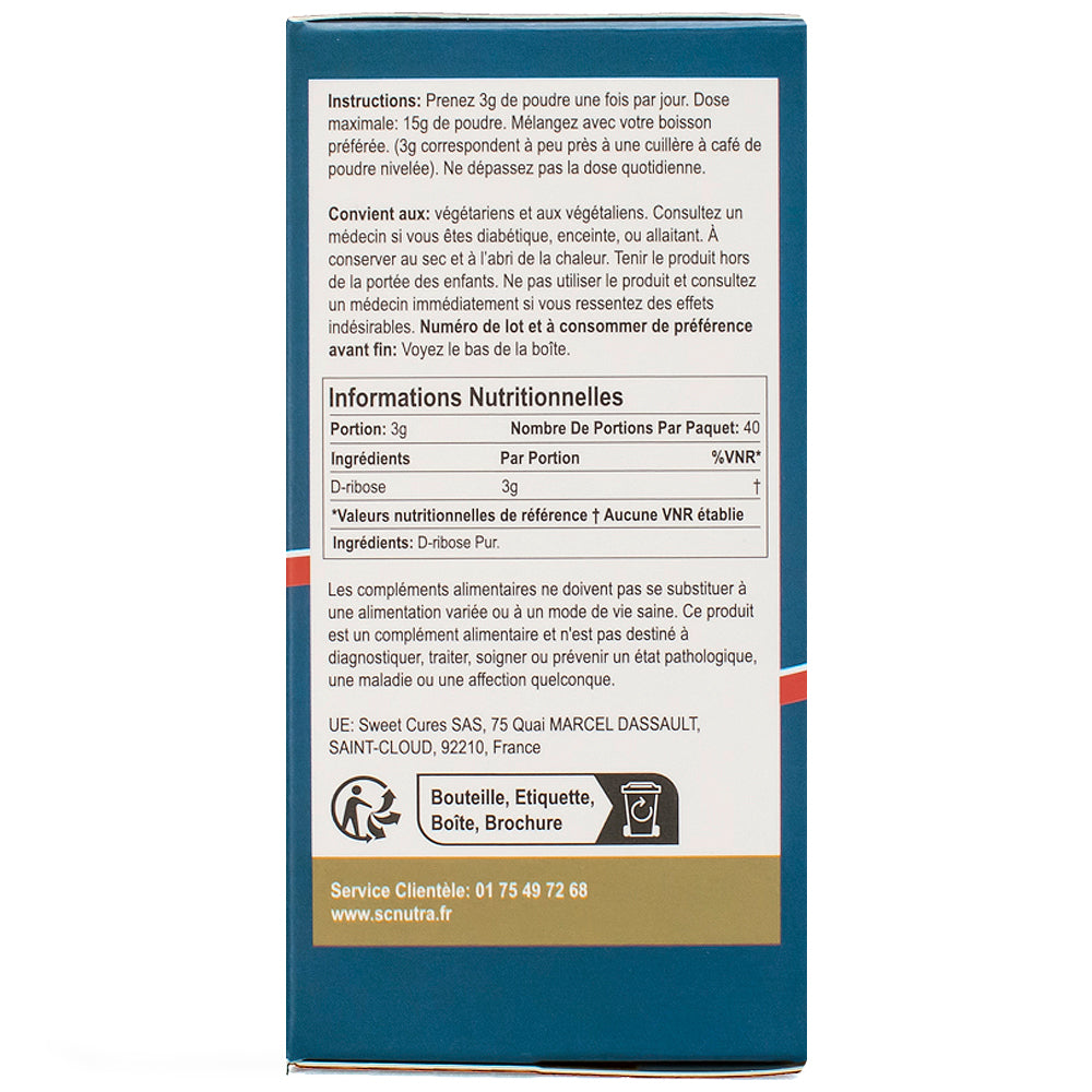 High Energy D-Ribose Powder