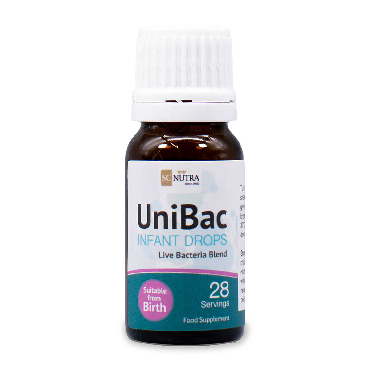 Bundle Offer - UniBac Infant & Baby Drops Live Bacteria Blend (3 Packs)