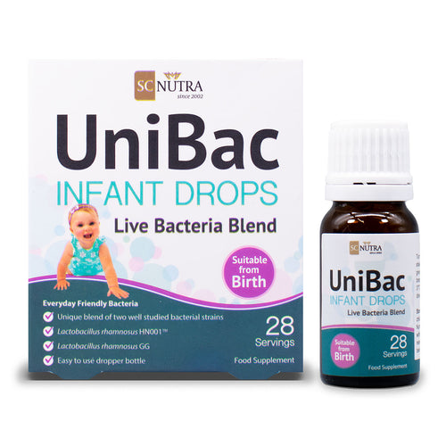 Bundle Offer - UniBac Infant & Baby Drops Live Bacteria Blend (3 Packs)