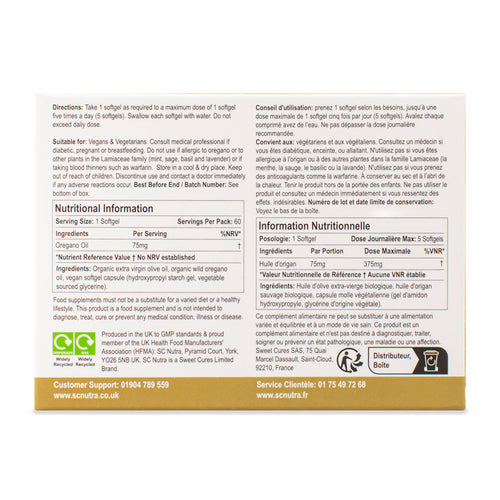 Wild Oregano Oil  C80 Softgel Capsules