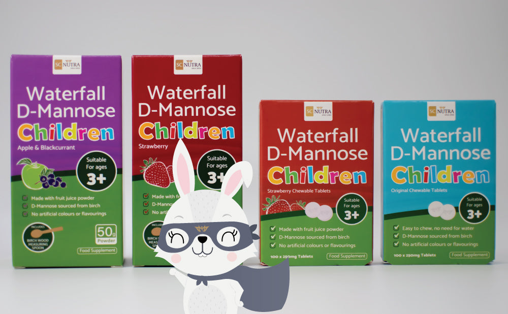 waterfall d-mannose children 