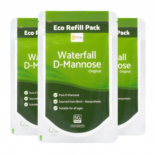 Bundle Offer: Waterfall D-Mannose Powder (Eco Refill) 3 x 50g