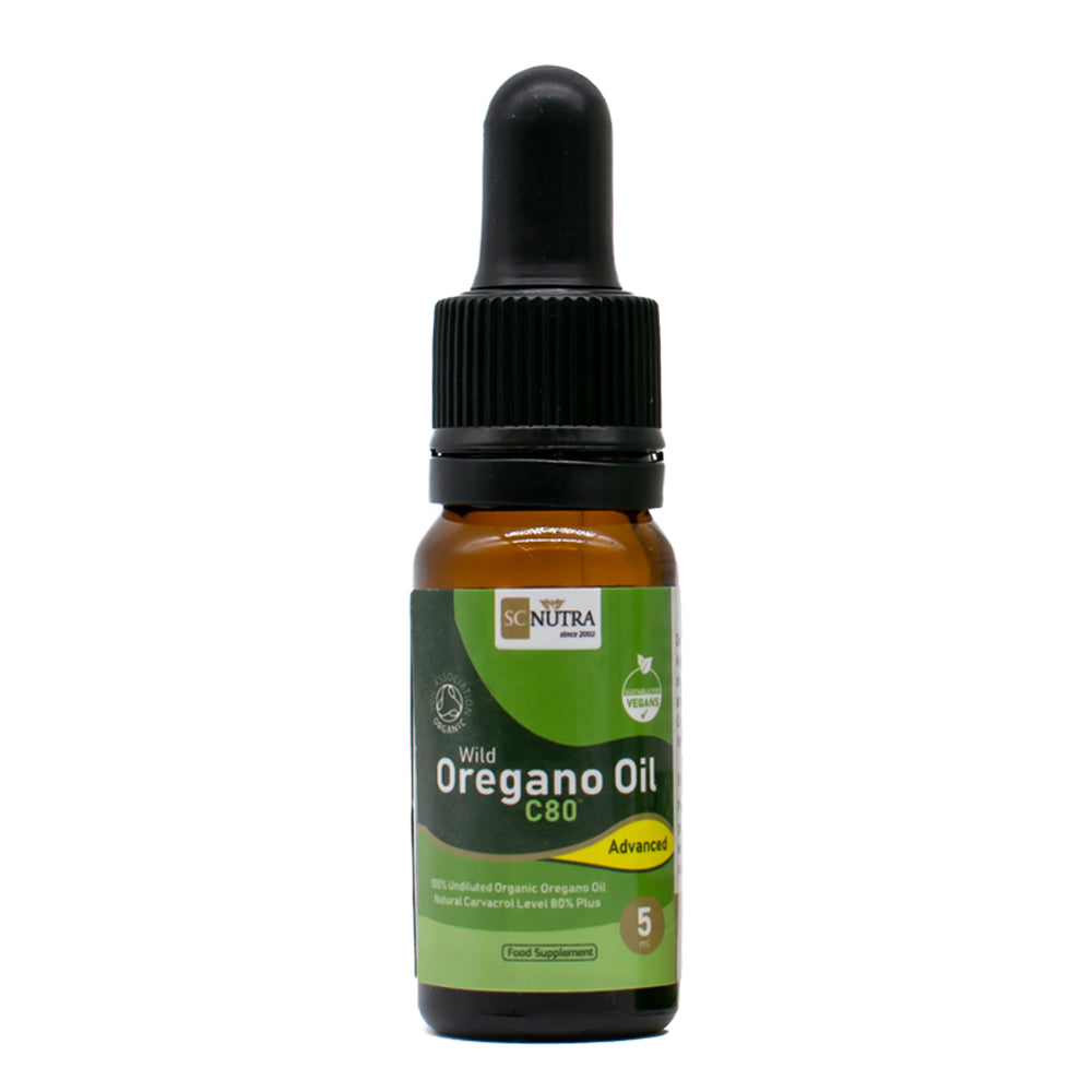 Organic Wild Oregano Oil C80 Advanced (Undiluted) 5ml – SC Nutra