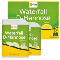 Waterfall D-Mannose Lemon Chewable Tablets